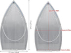 Aluminum Iron Plate Cover, Slick Cover Iron Protector - Image 2