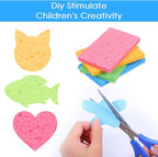 100pcs Kitchen Sponges Bulk Natural Sponges - Image 3