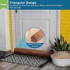Triangle Under Door Draft Stopper 36 inch Weighted Draft Blocker Bottom Seal - Image 3
