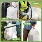 Drawstring Trash Bags-18 Gallon 120 Counts Large Strong Tall Kitchen Trash Bags - Image 8