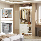 Aheaplus 2.5FT Closet System - Image 5