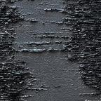 NANKAI Art Hand-Painted Thick Texture Black Minimalist Oil Painting 45x30 Inchs - Image 2