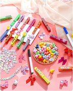 SF SOONEAT Cheer Pins for Backpack Cheer Stuff Kit 70 Colored Clothes Pins - Image 7
