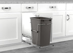 Rev-A-Shelf Pullout Trash Can for Kitchen Cabinets 35 Qt Garbage Waste - Image 8