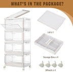 Collapsible Plastic Storage Bins - Image 4