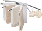LEQ Wall Mounted Clothes Drying Rack, Garment Rack Foldable Space Saving by Unknown
