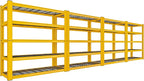 REIBII 72''H Garage Shelving 3010 LBS Storage Shelves Adjustable Metal Shelving by REIBII