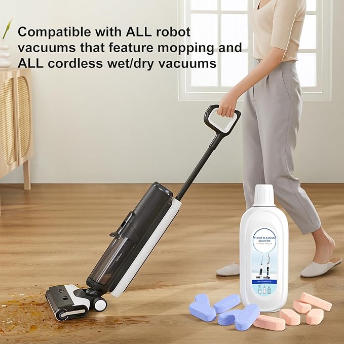 5 Bottles Compatible with Tineco Cleaning Solution 500ml Per Bottle Lavender - Image 8