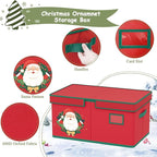 Christmas Ornaments Storage Boxes Christmas Ornament Organizer Storage Box - Image 3