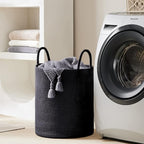 YOUDENOVA Woven Rope Laundry Hamper Basket, 72L Tall Luandry Basket, Baby - Image 6