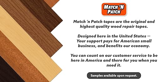 MATCH 'N PATCH Realistic Wood Grain Repair Tape - Image 9