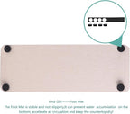 2 Pcs Water Absorbing Stone Trays, Kitchen/Bathroom Sink Soap Dish, Diatomite - Image 6