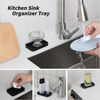 Silicone Kitchen Sink Organizer Tray - Image 4