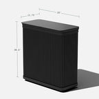 Veradek Tambour Series Outdoor Trash Can - Image 2