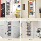 2 Pack Over The Door Hanging Organizer 5-Shelves and 10 Side Pockets, Over The - Image 5