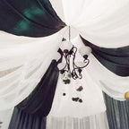 Chyhomenyc White Sheer Scarf Valances - Image 8