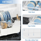 ROTTOGOON Expandable Dish Drying Rack - Image 6