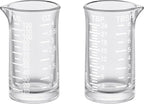 Ackers 4 Oz Glass Measuring Cup, Borosilicate Shot Glass - Image 8