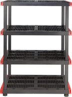 CX Craftsman, 4-Tier Highly Durable Storage Rack, 200lbs/shelf, Interlocking - Image 4