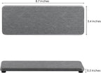 2 Pcs Water Absorbing Stone Trays, Kitchen/Bathroom Sink Soap Dish, Diatomite - Image 8