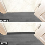 5Ft Floor Transition Strip Self Adhesive Vinyl Cover Floor Strip Flat Divider - Image 4