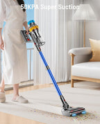 Cordless Vacuum Cleaner, 600W 50KPA 65Min Powerful Vacuum Cleaners - Image 2