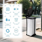 Collapsible Trash Bag Holder Portable Garbage Bin Holder Stand - Image 3