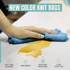Premium Color Knit Cleaning Rags – Shop Rags Bulk - Image 5