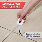 Tile Grout, Repair Kit, Restore & Renew Tile Joints Line, Fast Drying Grout - Image 6