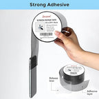 Black Window Screen Repair Tape, 4IN X 25FT Screen Repair Kit - Image 2