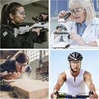 TICONN Anti-Fog Safety Glasses for Men and Women, ANSI Z87.1 Scratch Proof Eye - Image 8