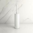 Gatco 1481W Latitude II Slender Toilet Brush Holder, Matte White - Image 2