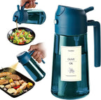 TrendPlain 16oz/470ml Blue Glass Olive Oil Sprayer by TrendPlain