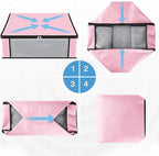 HomeHacks Storage 10-Pack Clothes Organizer Storage Bags Foldable Storage Box - Image 3