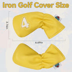 Big Crazy Golf Iron Covers, Long Neck and Elastic Closure - Image 5