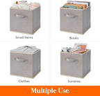 Lifewit 16 Packs Storage Cubes, 11 Inch Cube Storage Bins, Foldable Decorative - Image 5