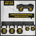 Garage Tool Organizer Wall Mount, 48 Inches Garden Tool Organizer - Image 2