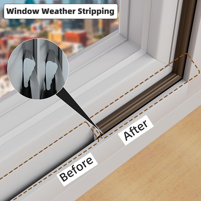 16.4 Ft Weather Stripping Seal Strip - Image 5