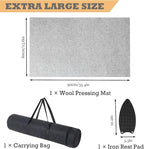 Wool Pressing Mat for Quilting - Image 2