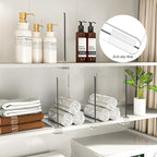Shelf Dividers Purse Organizer for Closet: 8-Pack Acrylic Bag Storage Organizer - Image 7