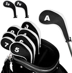 Golf 12pcs Thick Synthetic Golf Iron Head Covers Set Headcover Fit All Brands - Image 5