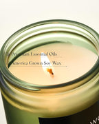 M&SENSE Sage Wood Scented Candle, 7.05oz 50 Hours Long Lasting Clean Non Toxic - Image 4