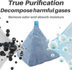 Charcoal Bags Odor Absorber Activated Bamboo Charcoal Air Purifying Bags - Image 3