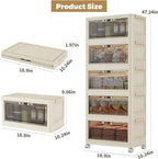 5 Tier - 34QT Storage Bins - Image 2