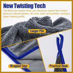 Airlab Microfiber Towels for Cars Wash Drying Extra Large Super Absorbent - Image 4