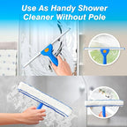 Squeegee for Window Cleaning, Window Cleaning Kit for Shower Glass Mirror Door - Image 5