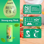 GreFusion Compostable Trash Bags 21 gallon, Extra Thick 1.28 Mills, Fits13-25 - Image 6