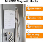 MIKEDE Magnetic Hooks Heavy Duty, 110LB+ Strong Magnet - Image 3