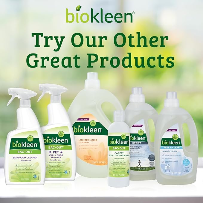 Biokleen Bac-Out Enzyme Stain & Odor Remover - Image 9