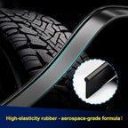 41-Inch High Elasticity Replacement Silicone Squeegee Strips, - Image 8
